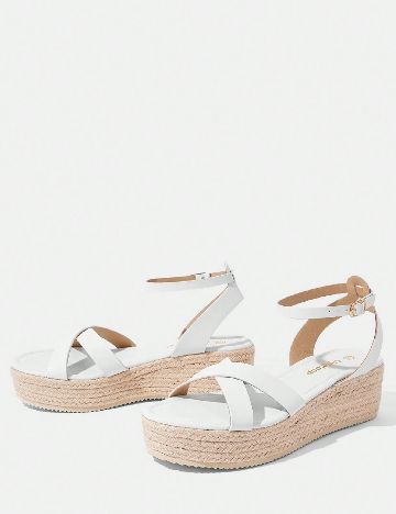Sandale SHEIN, alb