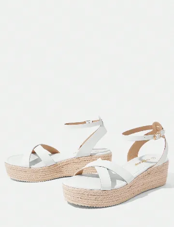 Sandale SHEIN, alb