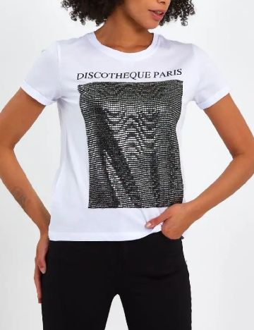 Tricou River Island, alb