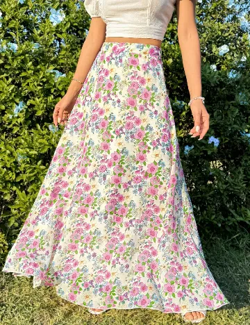 Fusta SHEIN, floral print