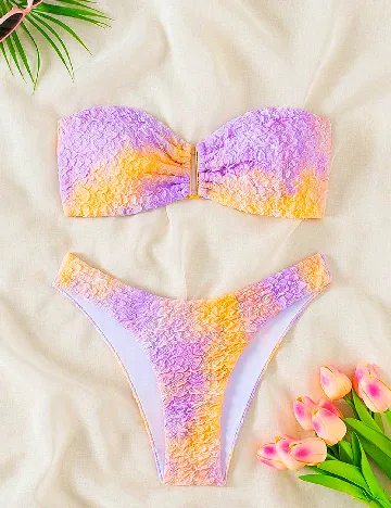 Costum de baie SHEIN, mix culori