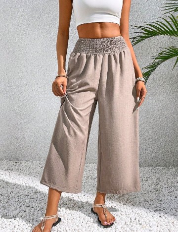 Pantaloni SHEIN, maro