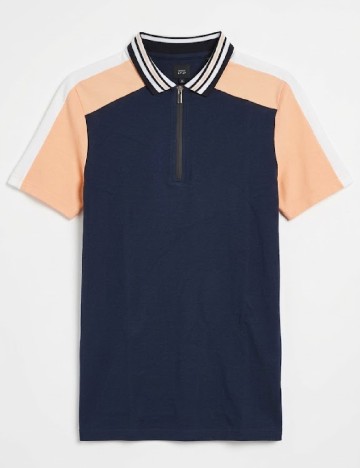 Tricou River Island, bleumarin