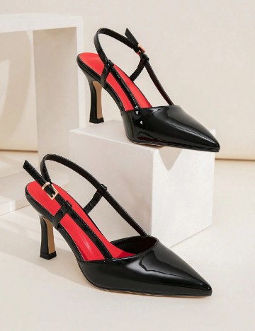 Pantofi SHEIN, negru