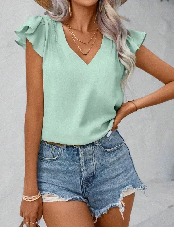 Bluza SHEIN, turcoaz