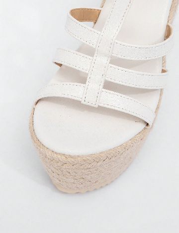 Sandale SHEIN, alb
