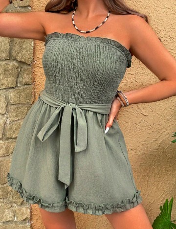 Salopeta SHEIN CURVE, verde