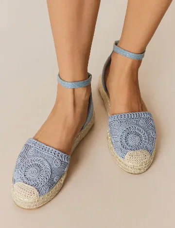 Espadrile SHEIN, albastru