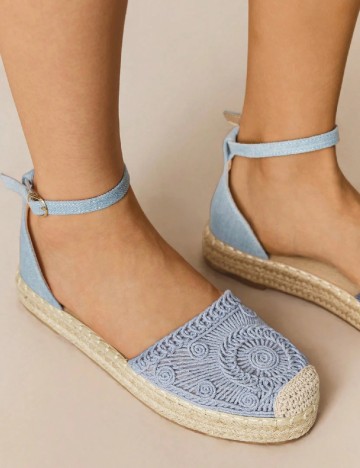 Espadrile SHEIN, albastru