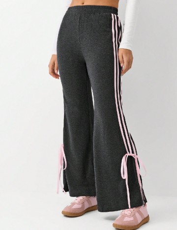 Pantaloni SHEIN, gri inchis