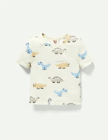 Pijama Shein Kids, crem