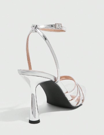 Sandale Cuccoo, argintiu