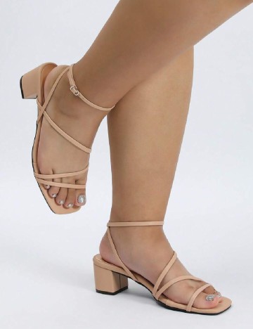Sandale SHEIN, crem