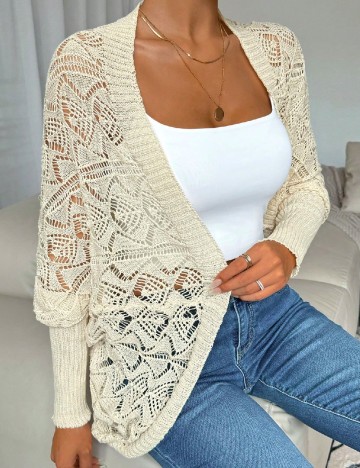 Cardigan SHEIN, crem