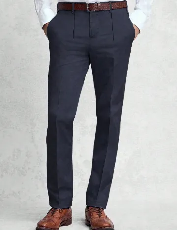 Pantaloni SHEIN, bleumarin