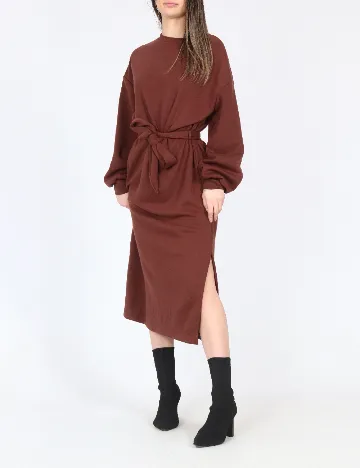 Rochie medie River Island, maro