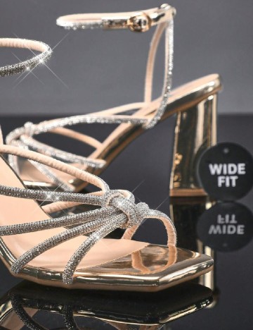 Sandale SHEIN, auriu