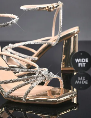 Sandale SHEIN, auriu