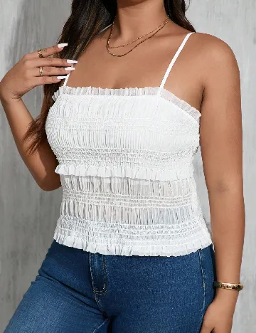 Maiou SHEIN CURVE, alb