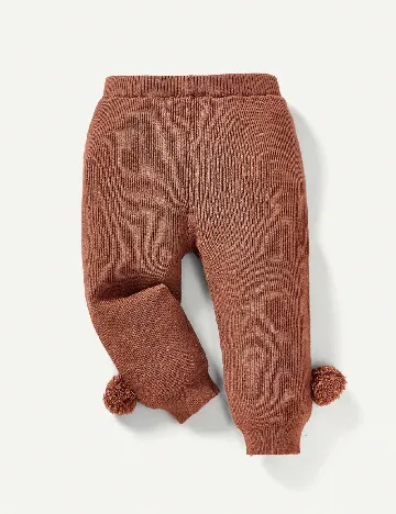 Pantaloni Shein Kids, maro