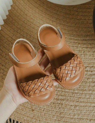 Sandale Shein Kids, maro