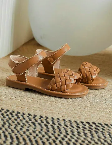 Sandale Shein Kids, maro