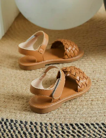 Sandale Shein Kids, maro