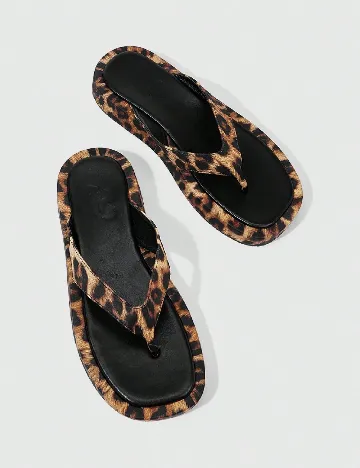 Slapi Cuccoo, animal print