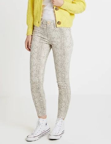 Pantaloni River Island, crem