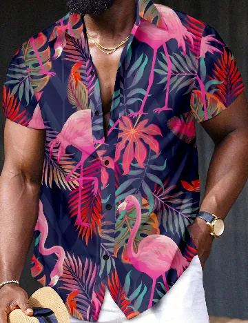 Camasa SHEIN, mix culori