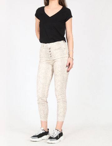 Pantaloni River Island, imprimeu sarpe