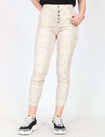 Pantaloni River Island, imprimeu sarpe