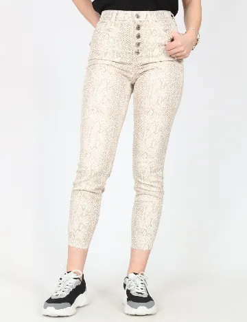 Pantaloni River Island, imprimeu sarpe