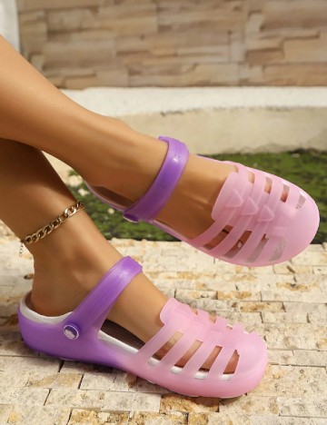 Saboti SHEIN, roz/mov