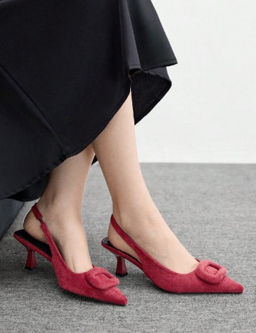 Pantofi Cuccoo, rosu