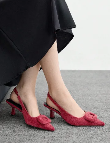 Pantofi Cuccoo, rosu