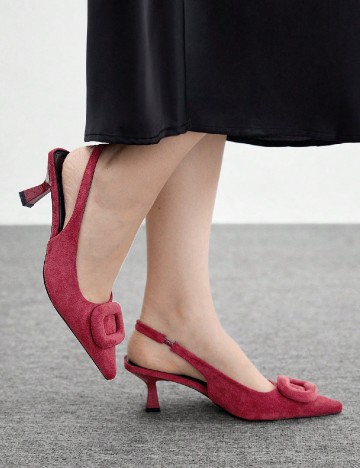 Pantofi Cuccoo, rosu