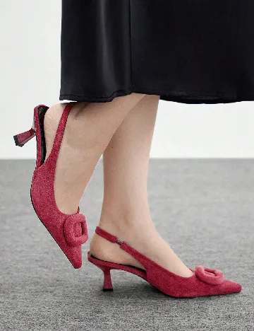 Pantofi Cuccoo, rosu