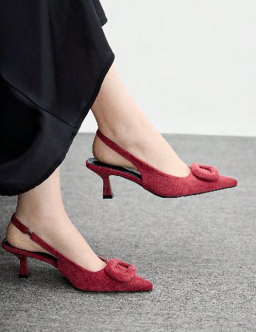 Pantofi Cuccoo, rosu