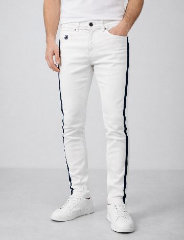 Blugi River Island, alb