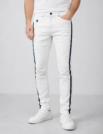 Blugi River Island, alb