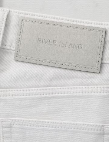 Blugi River Island, alb