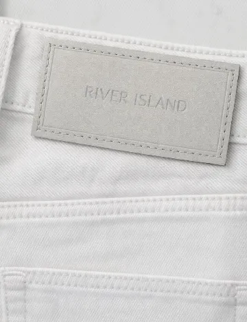 Blugi River Island, alb