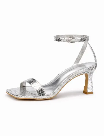 Sandale Cuccoo, argintiu