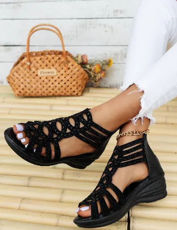 Sandale SHEIN, negru