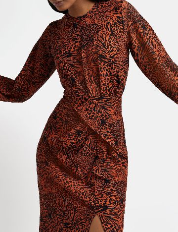 Rochie lunga River Island, maro