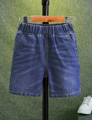 Pantaloni scurti Shein Kids, albastru