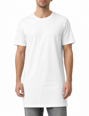 Tricou Oversize Bershka, alb