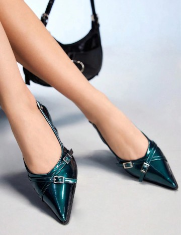 Pantofi Cuccoo, verde