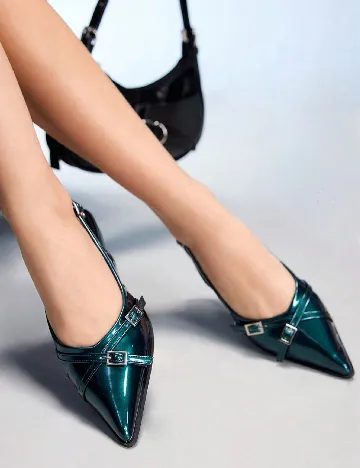 Pantofi Cuccoo, verde